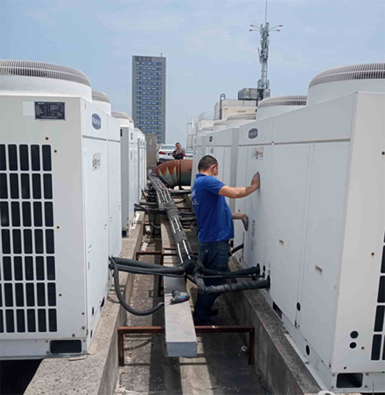 黄岛中央空调制热和不制冷系统维修方法