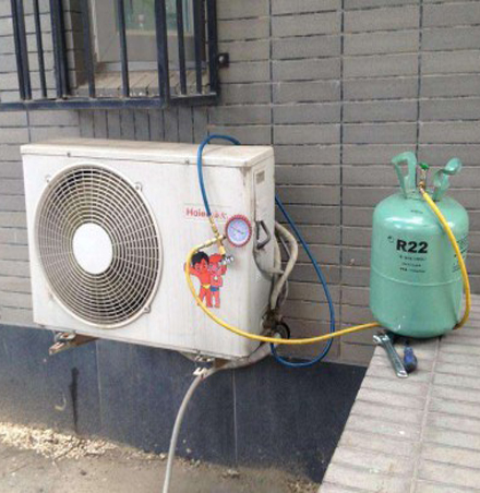 黄岛空调加氟